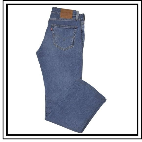 Levi's Men's 514 Jeans Medium Wash Sz 32 X 34 - Picture 7 of 13